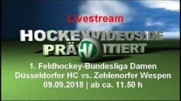 Hockeyvideos.de - DHC vs. Wespen - 09.09.2018 12:00 h