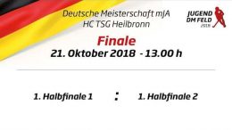 UHC Live – HTCU vs. UHC – Jugend DM – MJA Finale – 21.10.2018 13:00 h