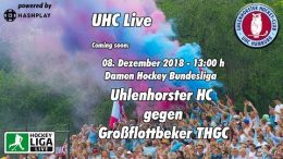 UHC Live – UHC vs. GTHGC – 08.12.2018 13:00 h
