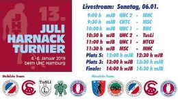 UHC Live - 13. Juli Harnack Turnier - wJB/mJB - Sonntag, 6. Januar 2019