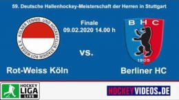 Hockeyvideos.de – Highlights – DM Halle Herren Stuttgart 2020 Herren – RWK vs. BHC – 09.02.2020 14:00 h