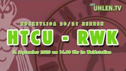 UHLEN TV - HTCU vs. RWK - 05.09.2020 16:00 h