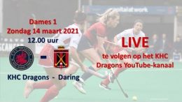 KHC Dragons – KHCD vs. RDHC – 14.03.2021 12:00 h