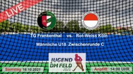 TGF TV - Jugend Zwischenrunde mU18 - TGF vs. RWK - 16.10.2021 14:00 h