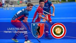 BHC Hockey-Bundesliga - BHC vs. HPC - 09.10.2022 12:00 h