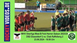 hockeyvideos.de – Highlights – WHV Oberliga Gruppe B Feld Herren 2024 Herren – DSD vs. CR – 23.06.2024 18:00 h
